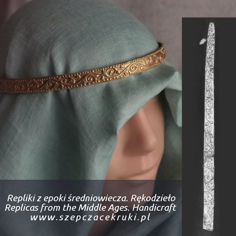 Diadem. Scotland Repliki wczesne średniowiecze. Repliki Wikingowie